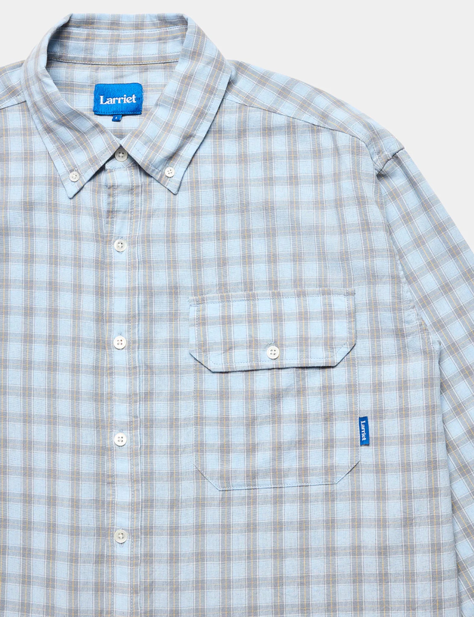 Larriet Weisner Rain Plaid Shirt - Blue — BHODE