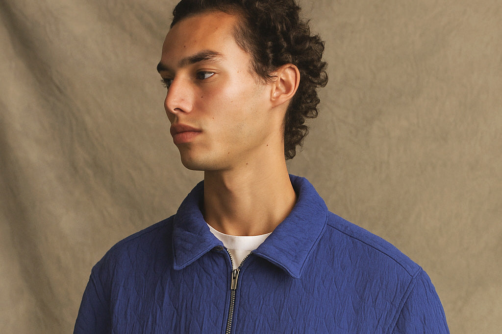 Bhode Texture Zip Jacket