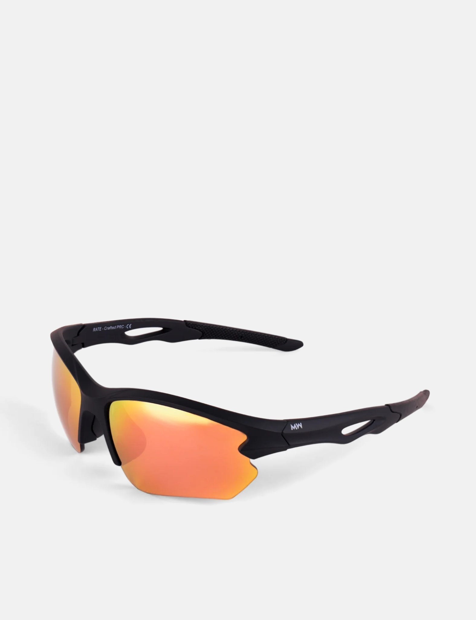 Messy Weekend Rate Sunglasses - Black/Sunset Polarized