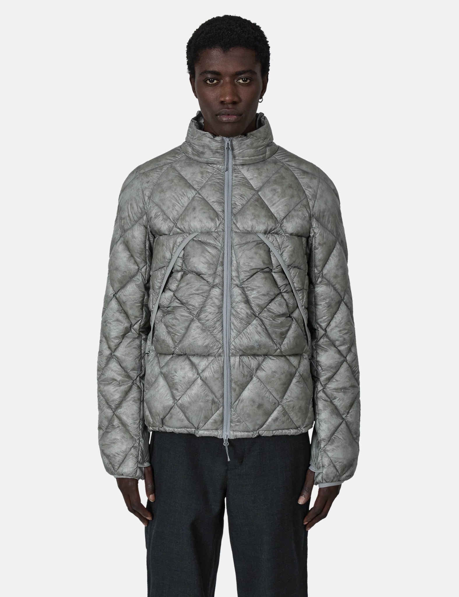 ROA Nuna 800 Fill Power Hooded Down Jacket - Silver Grey — BHODE