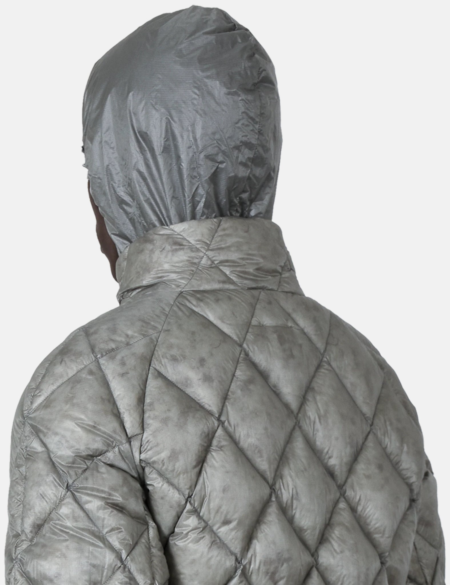 ROA Nuna 800 Fill Power Hooded Down Jacket - Silver Grey — BHODE