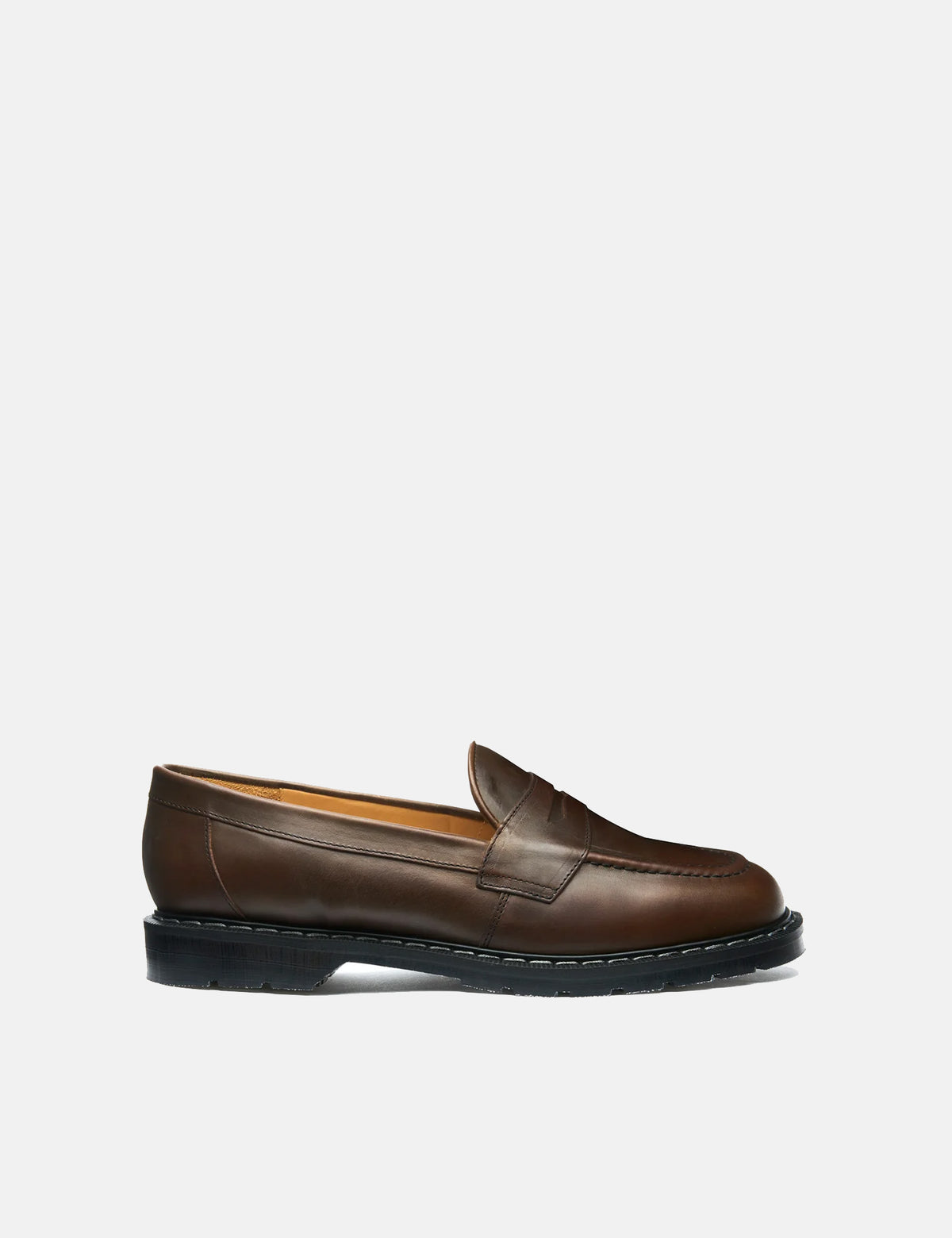 Solovair Penny Loafers - Gaucho Brown