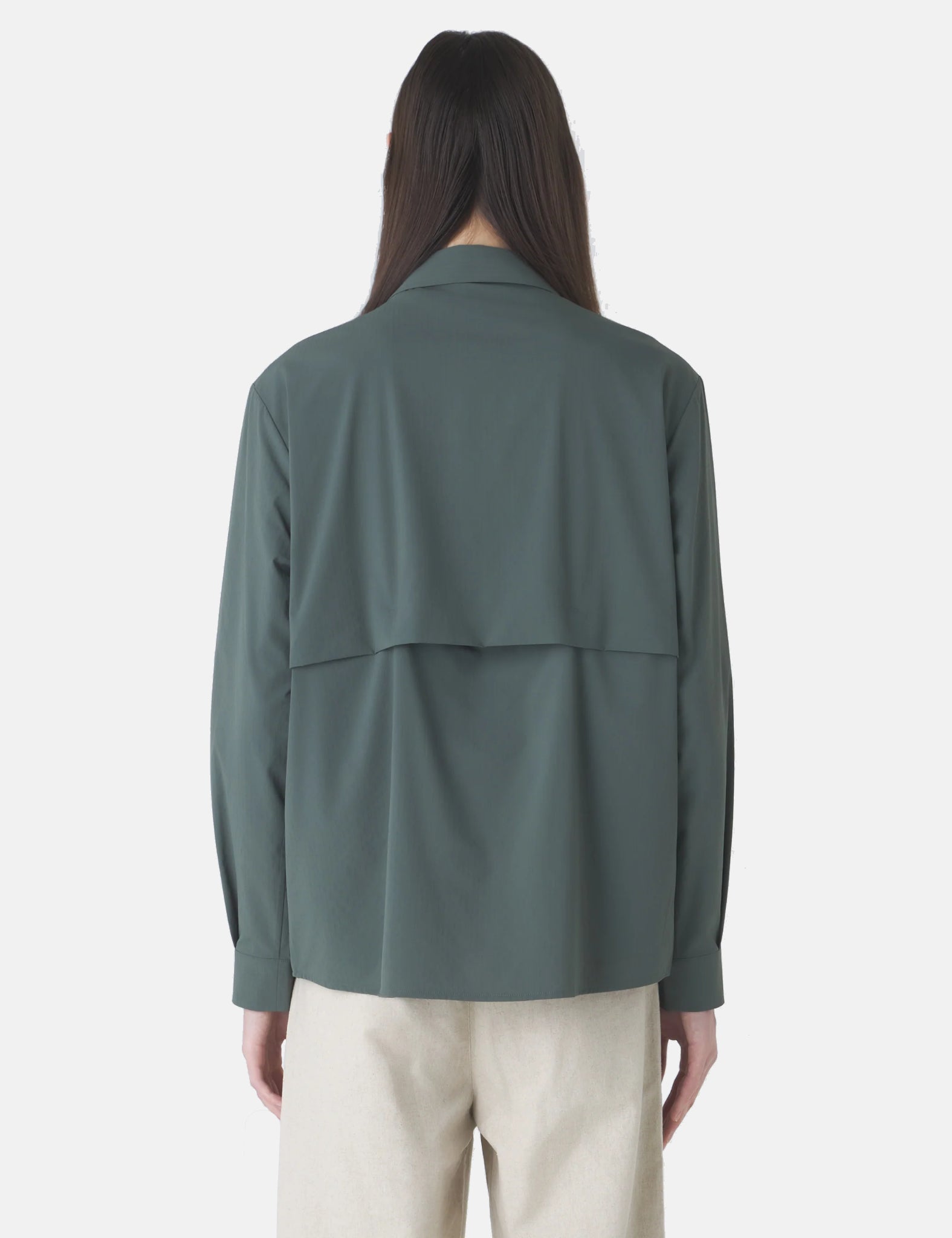 Hiking Patrol Align Button Up Shirt - Pine Mist — BHODE