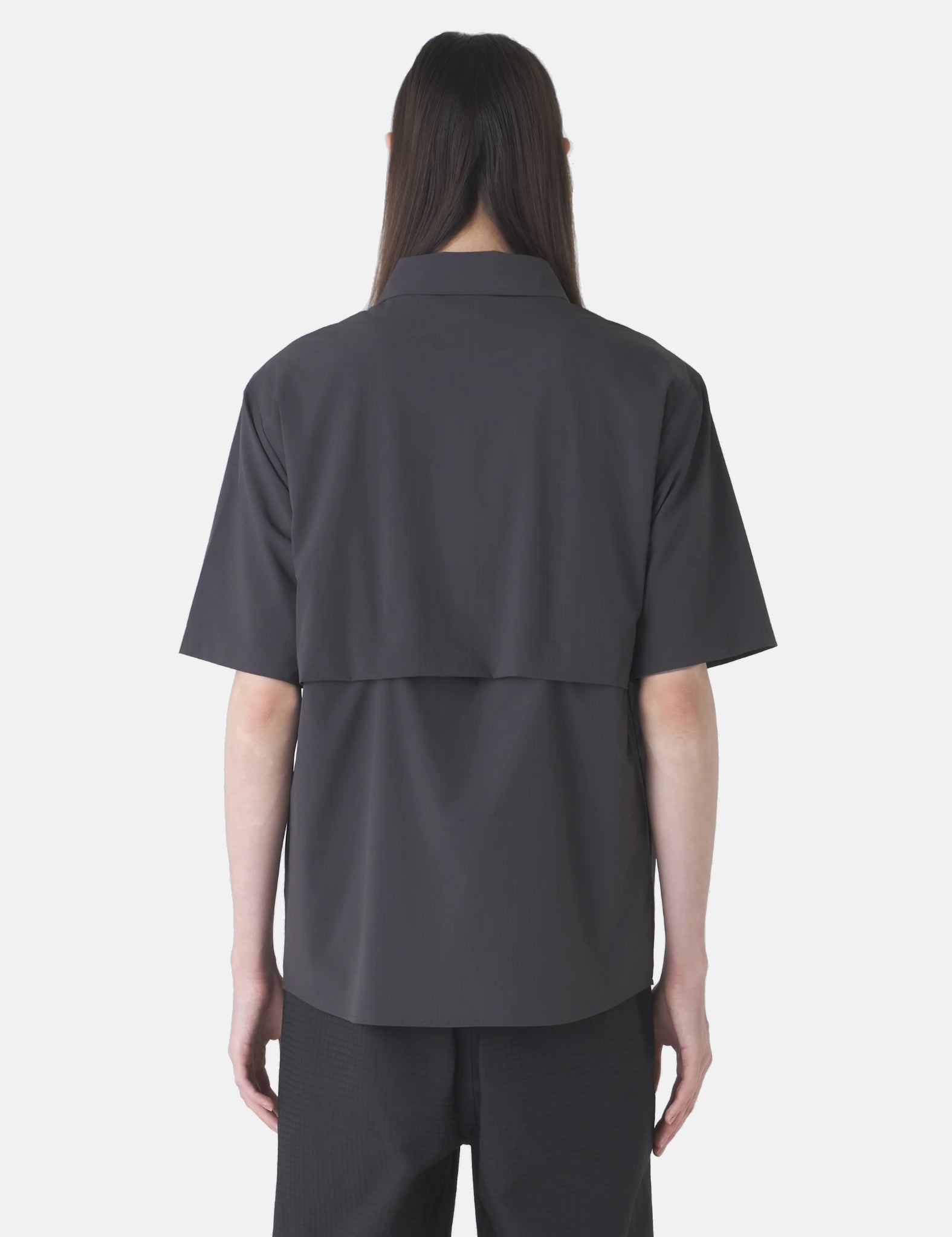 Hiking Patrol Align Button Up SS Shirt - Black — BHODE