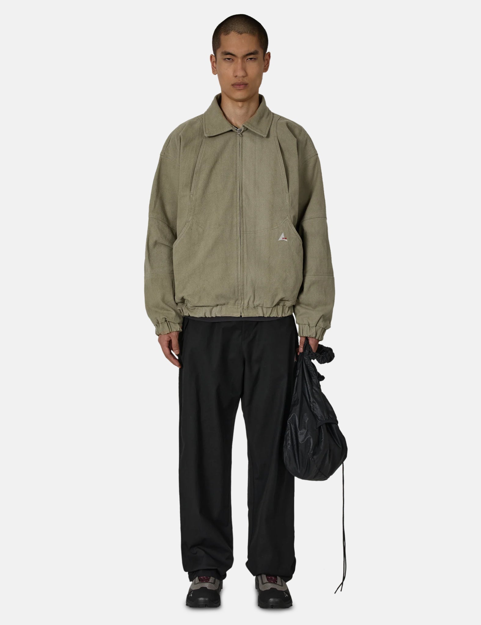 ROA Ash Canvas Jacket - Sage Green — BHODE