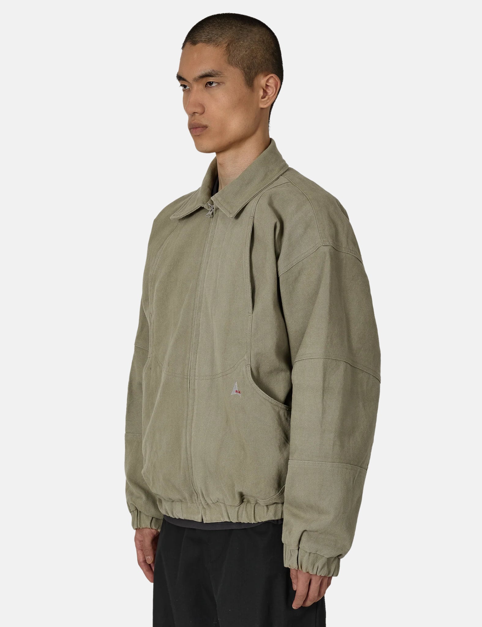 ROA Ash Canvas Jacket - Sage Green — BHODE