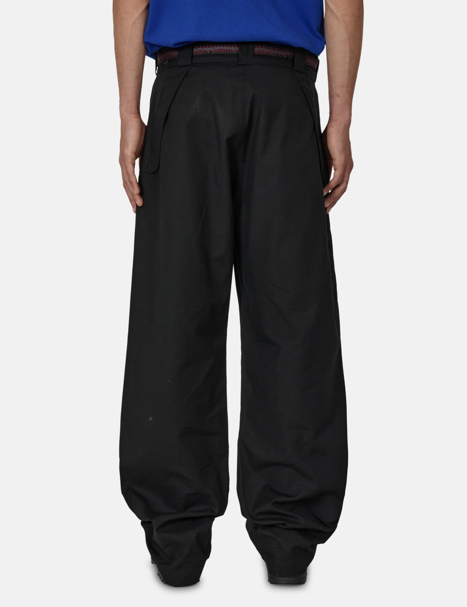 ROA Centipede Buckle Chino Pant - Black — BHODE