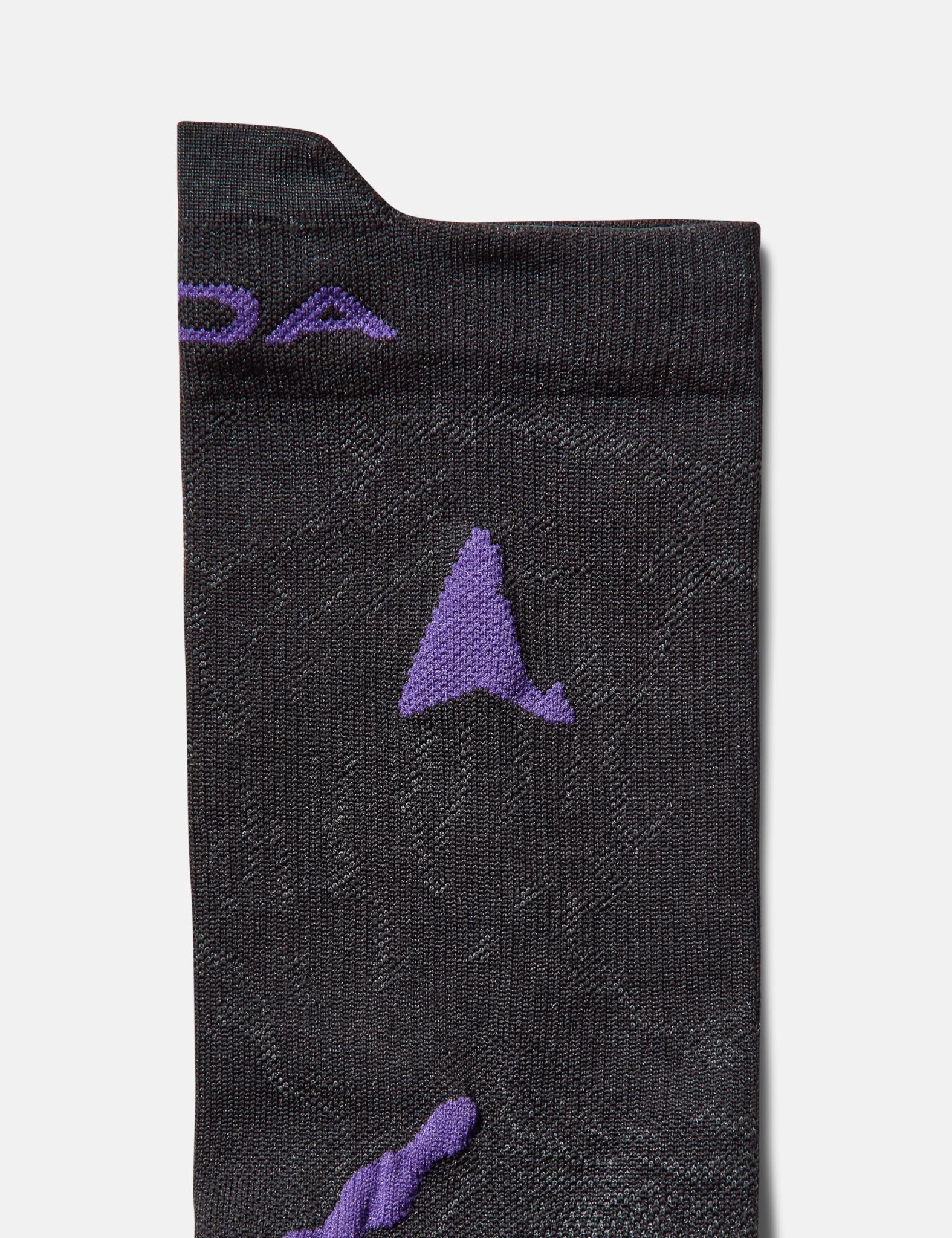ROA Ryli Q Skin Technical Crew Socks - Black — BHODE