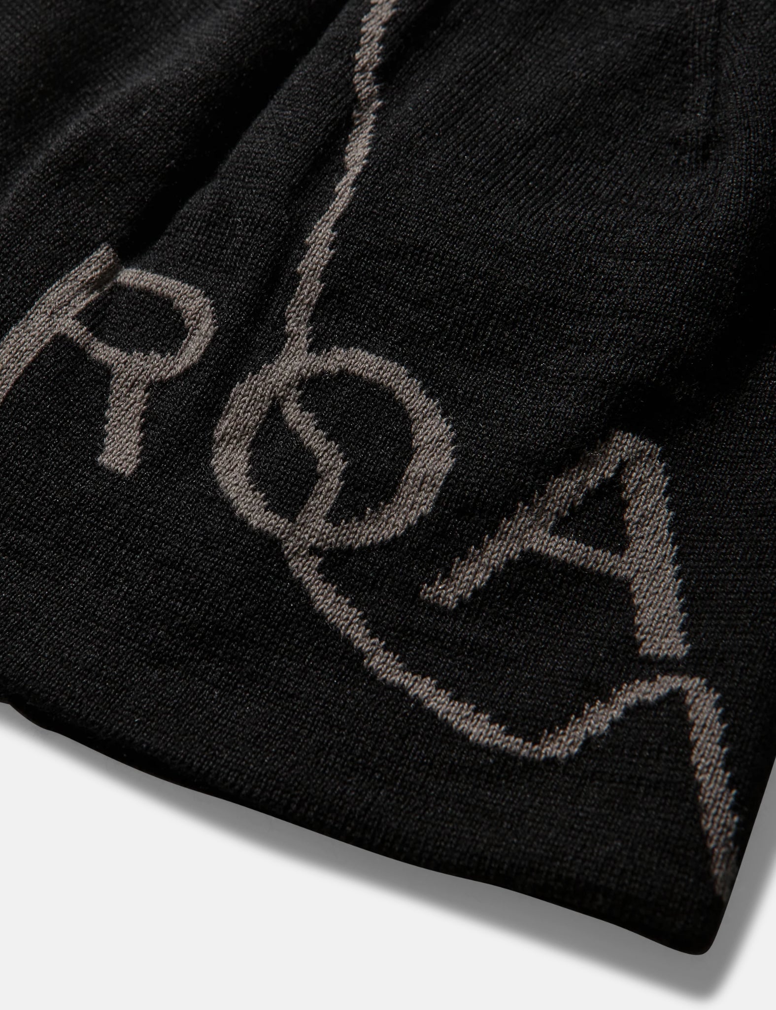 ROA Logo Wool Beanie Hat - Black — BHODE