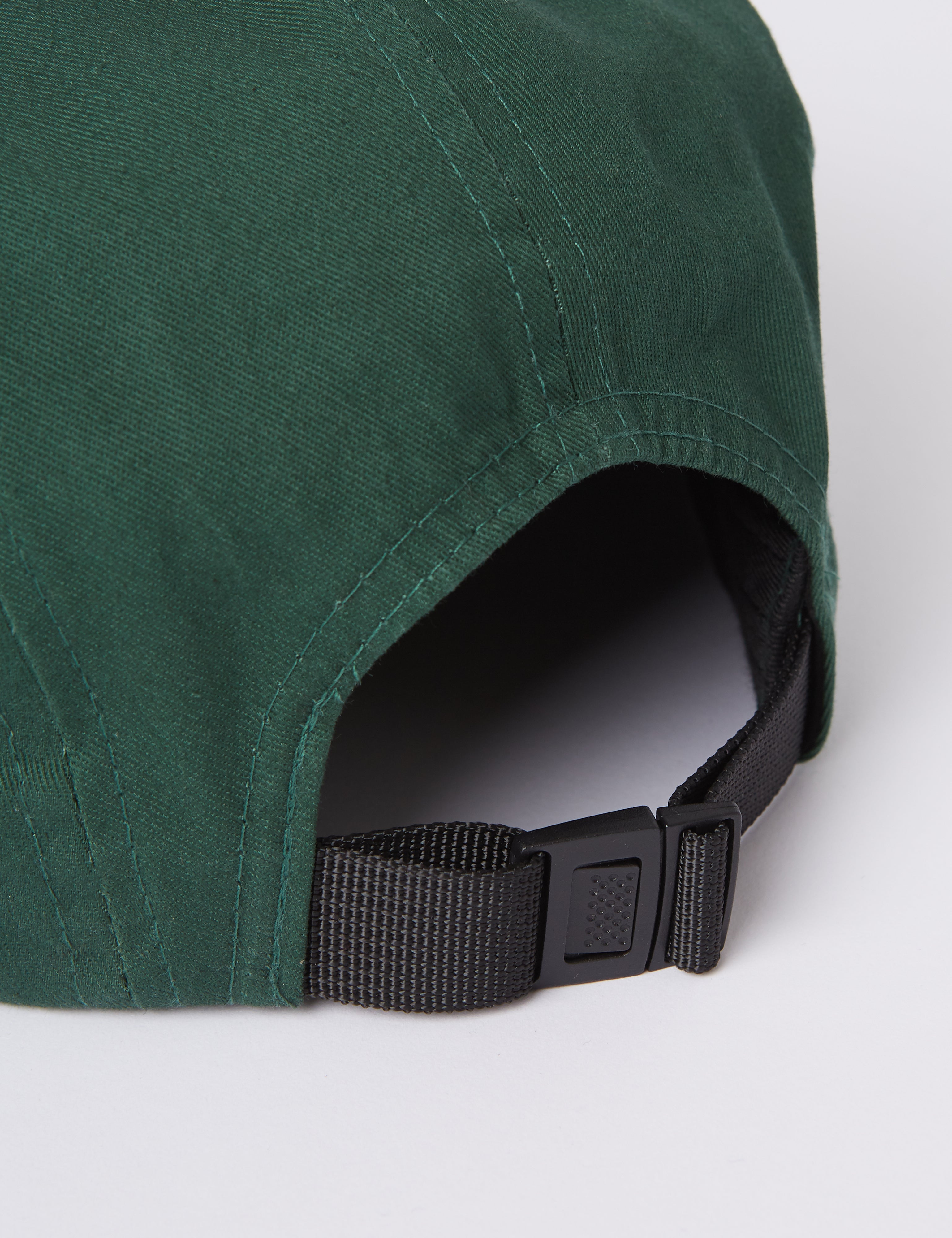 Bhode 5-Panel Cap (Cotton Twill) - Forest Green