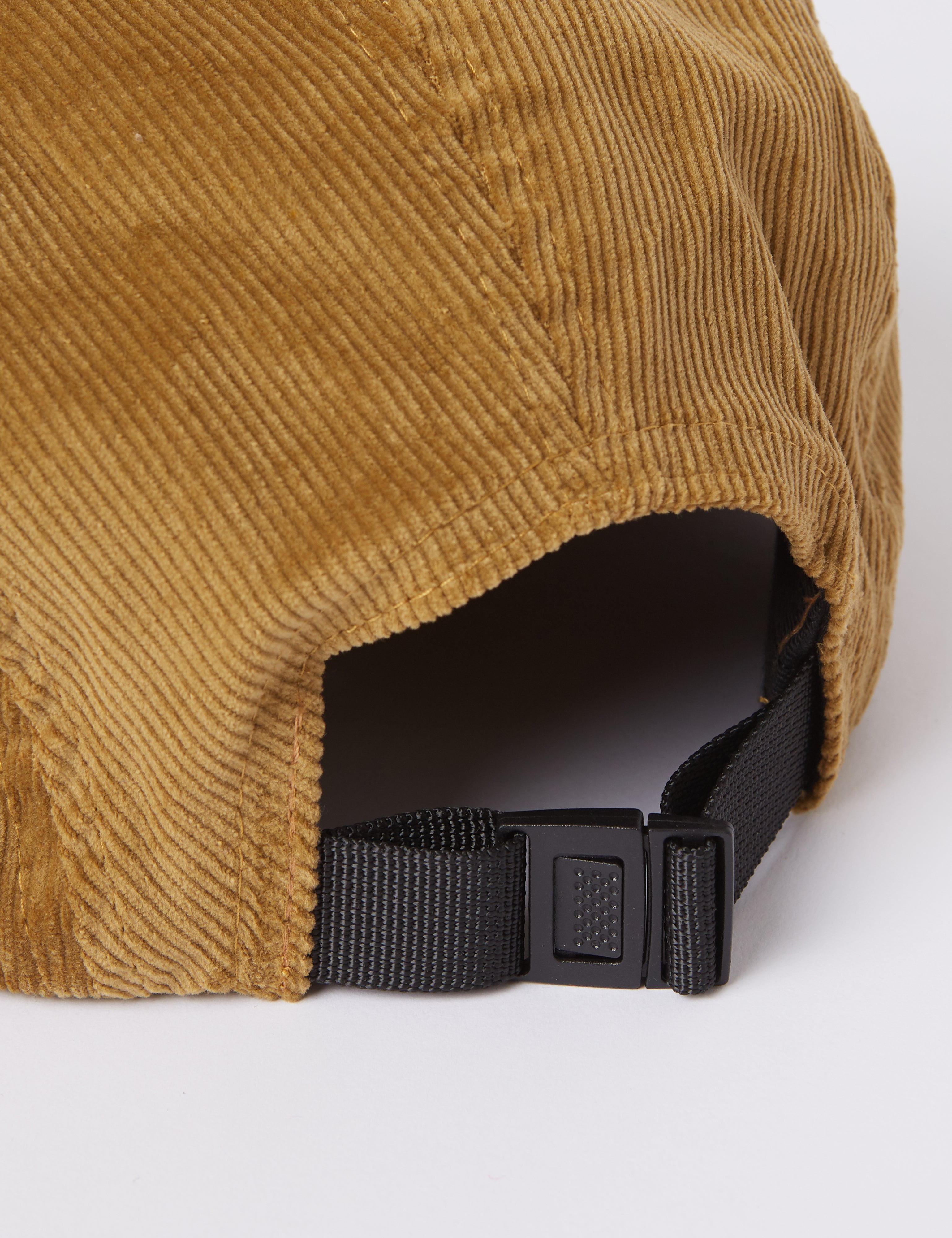 Bhode 5-Panel Cap (Cord) — Camel