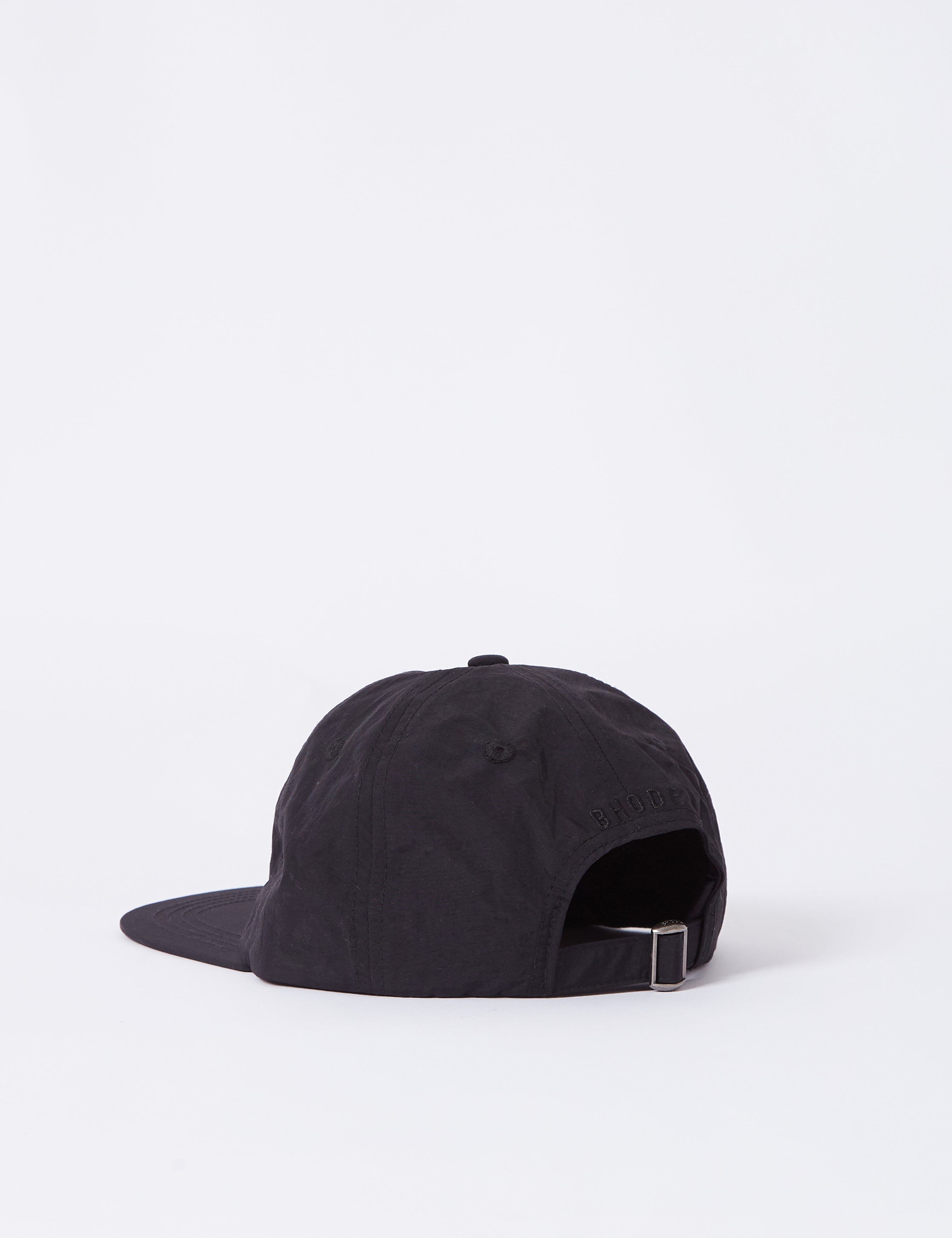 Bhode 6-Panel Cap (Nylon) - Black