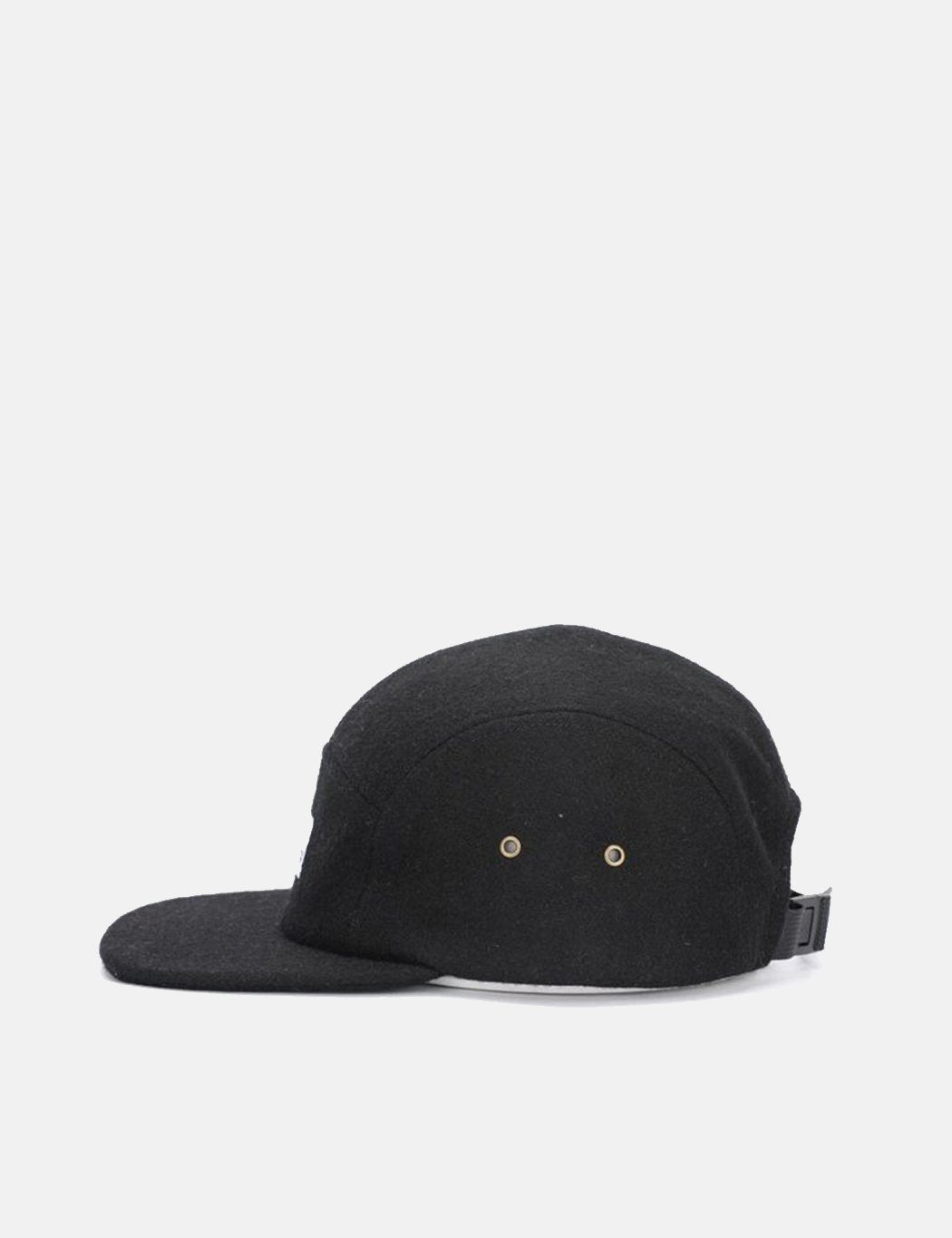 Bhode 5-Panel Cap (Wool) - Black