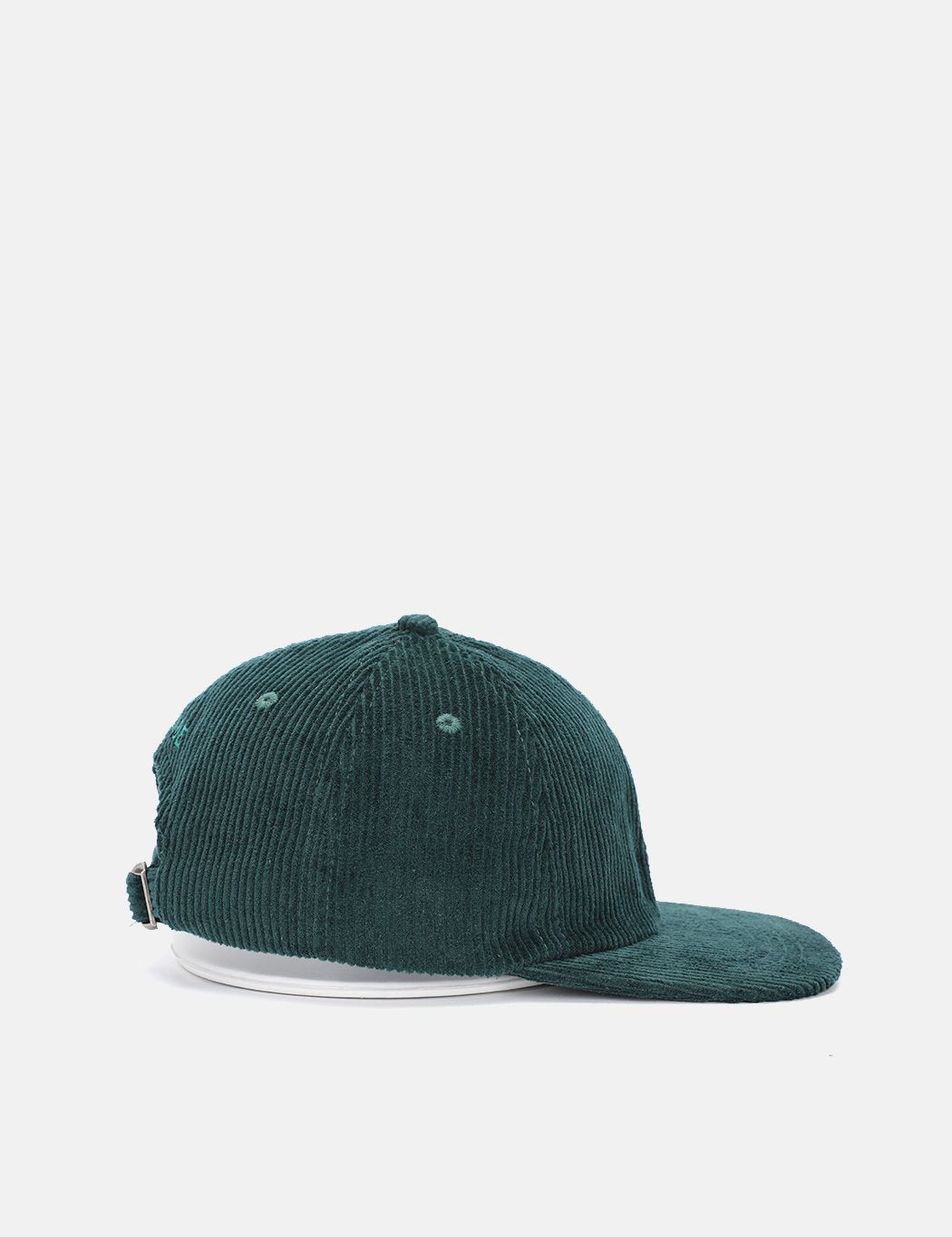 Bhode 6-Panel Cap (Cord)  — Teal Green