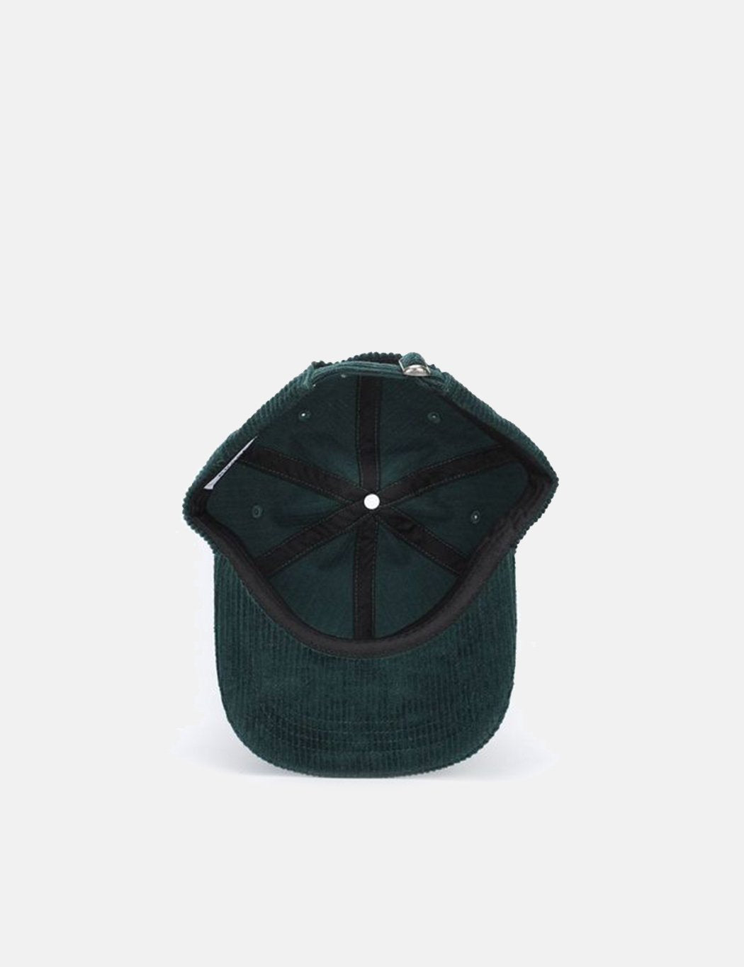 Bhode 6-Panel Cap (Cord)  — Teal Green