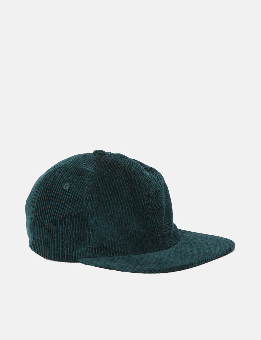 Bhode 6-Panel Cap (Cord)  — Teal Green