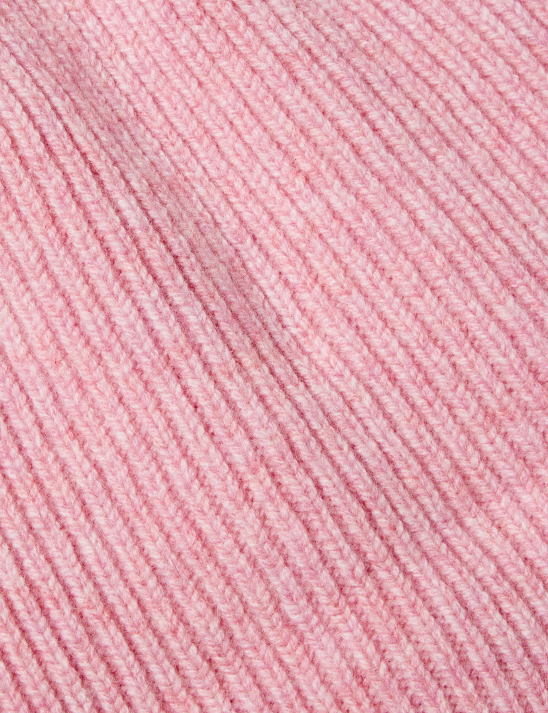 Bhode Hawick Short Beanie (Lambswool) - Pink