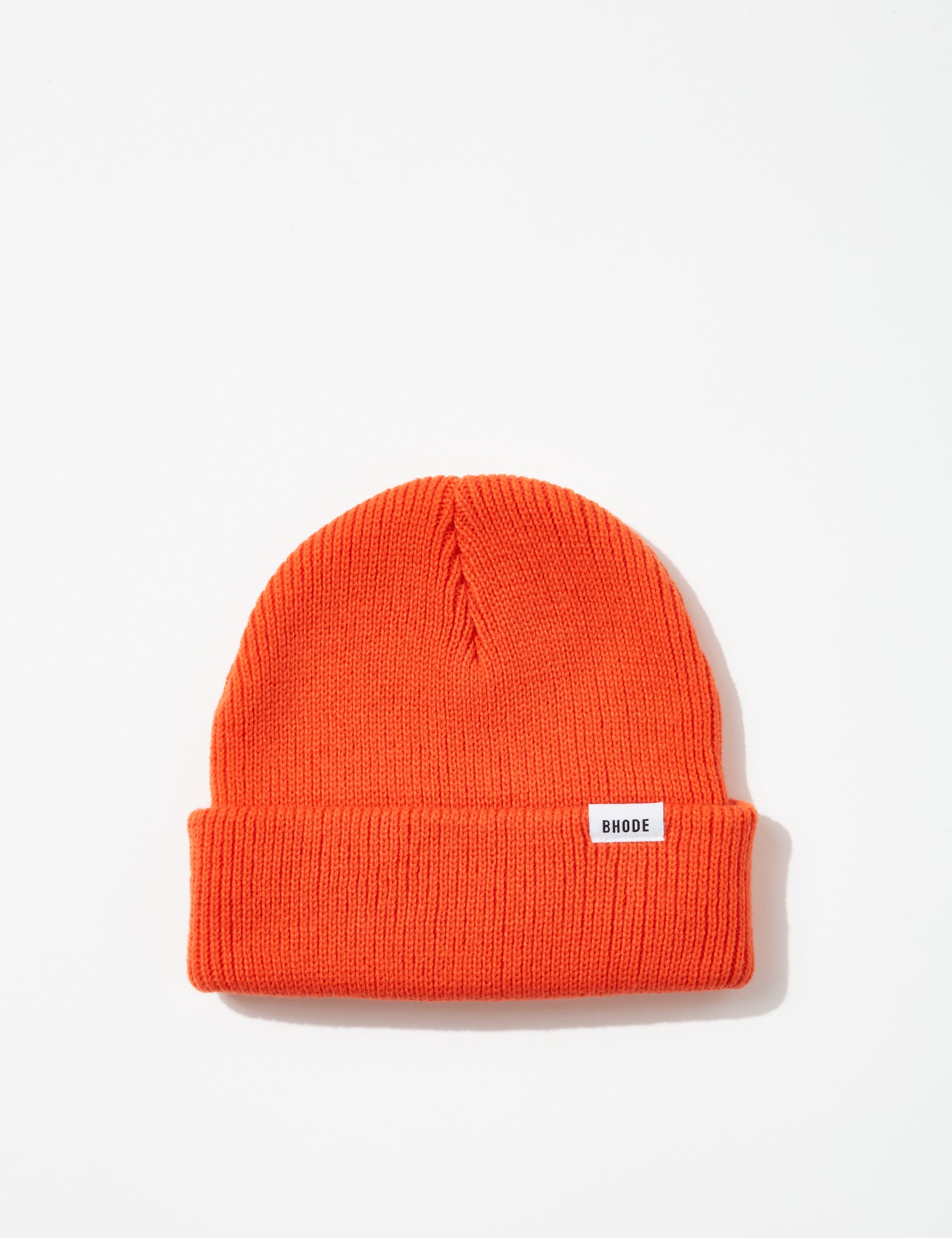 Bhode Everyday Beanie Hat - Inferno Orange