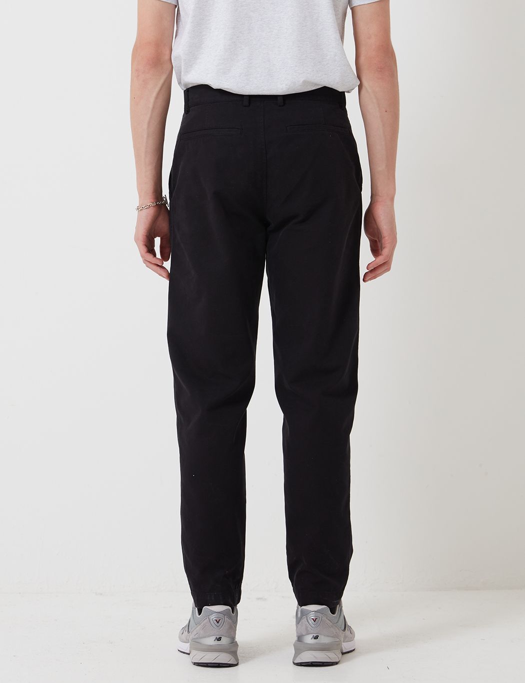 Bhode Everyday Pant (Relaxed, Cropped Leg) - Black