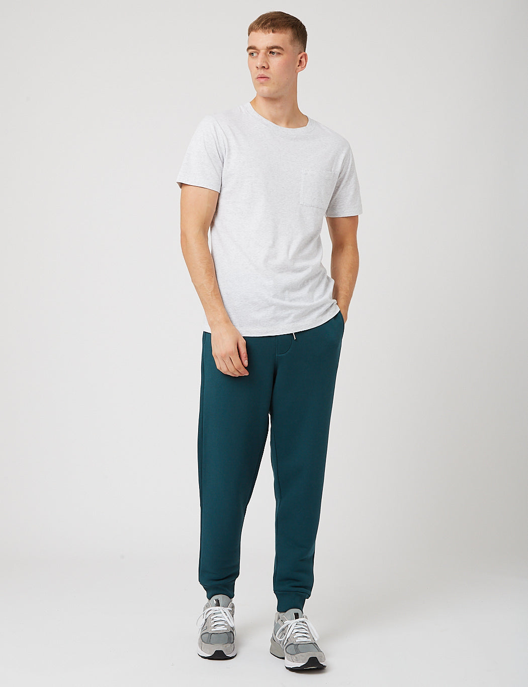 Bhode Everyday Sweat Pant (Loopback) - Deep Teal