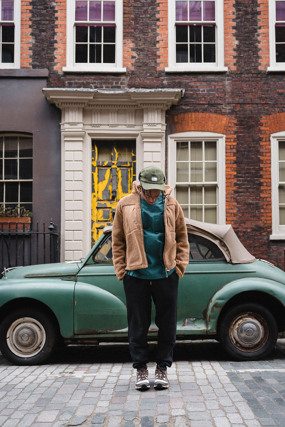 Bhode Sherpa Cap - Olive Green