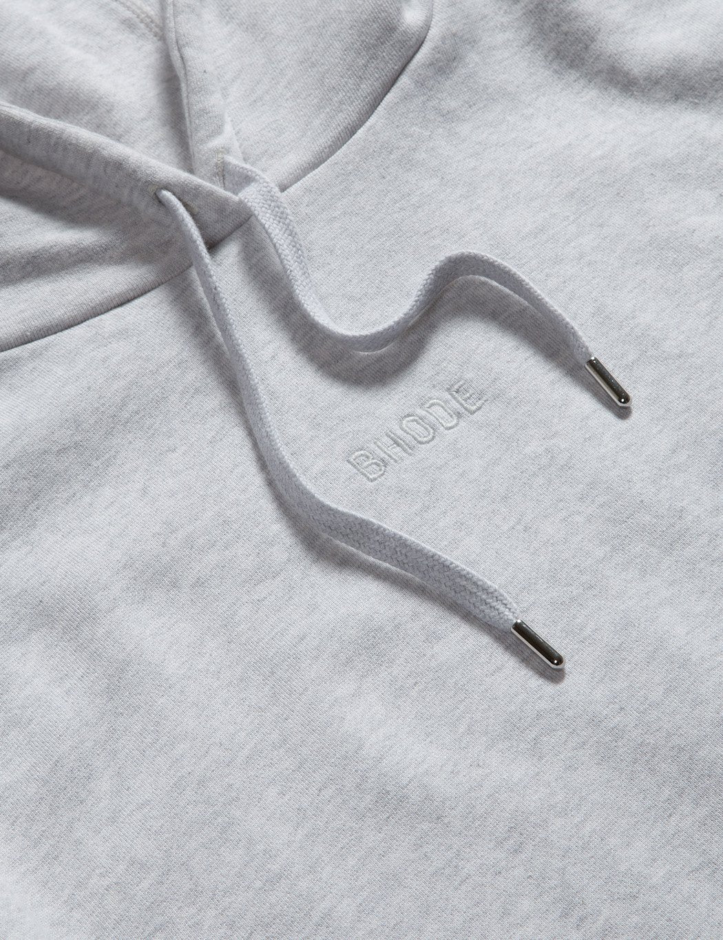 Bhode Oversized Pocket Hoodie - Grey Marl (Organic Cotton, 360gms)